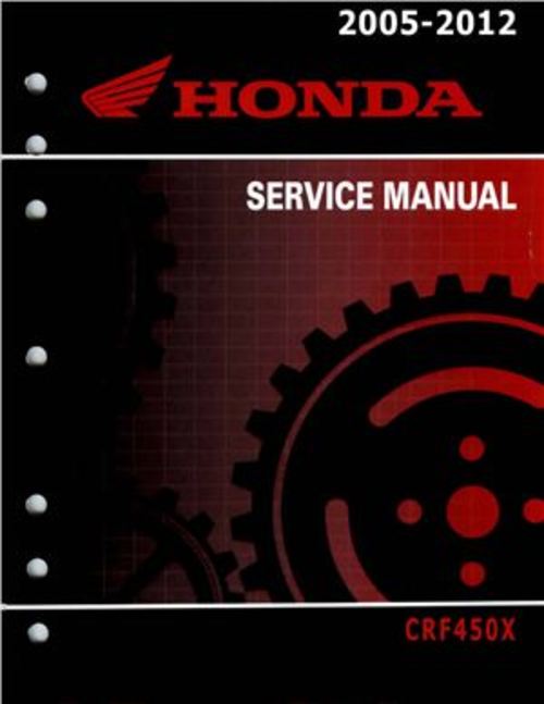 Product picture Honda. Service Manual Crf450x (2005-2012)